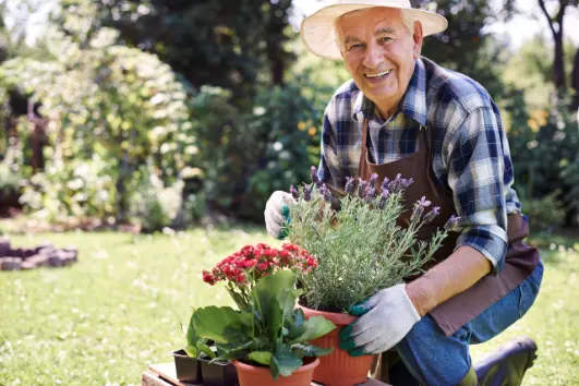 Handyman werden - Rentner arbeitet